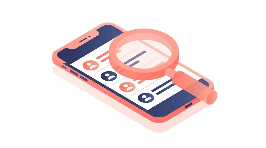Recent follow Instagram tracker showing follower list on mobile device