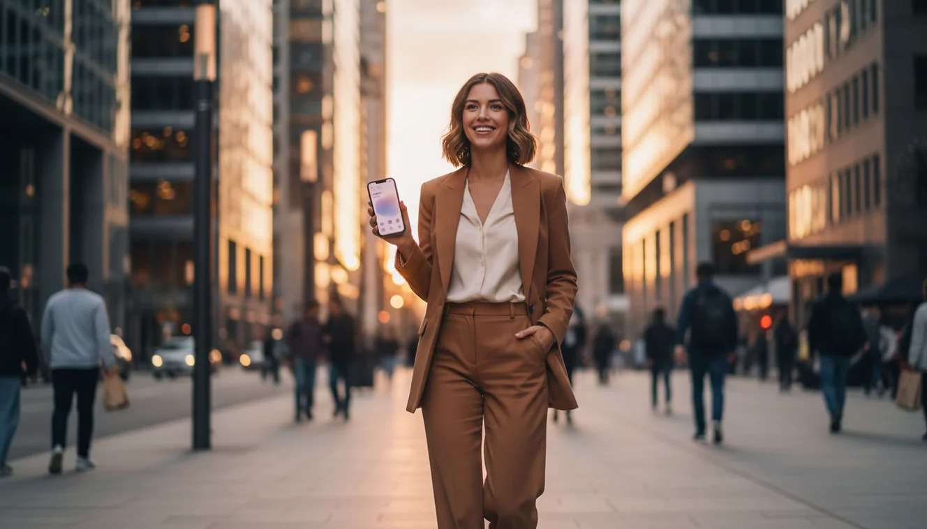 RecentFollow app home screen showing follower tracking dashboard on iPhone