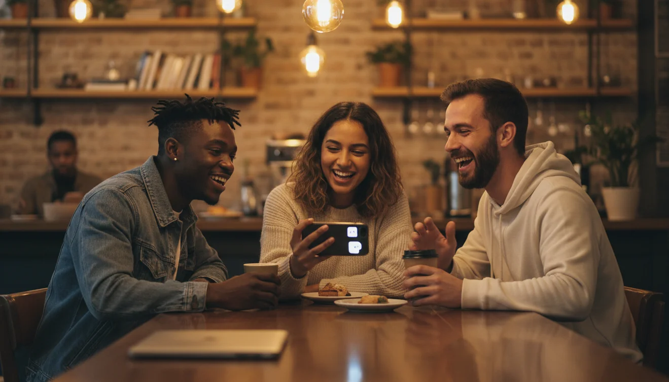 RecentFollow app reviews showing 4.3 star rating on the App Store and Google Play